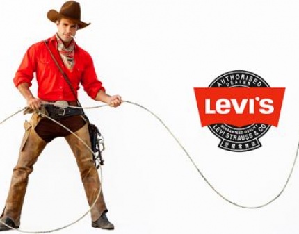 Скидка 50% на футболки от всемирно известного бренда Levi's! Примерь американскую классику!