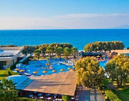 Поймай волну на Родосе! 5 дней в отеле Doreta Beach Resort & Spa 4*, питание все включено за 11700!