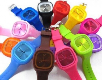 Дизайнерские часы COLORTIME watch со скидкой 62%! Множество ярких цветов - выбирайте свой любимый!