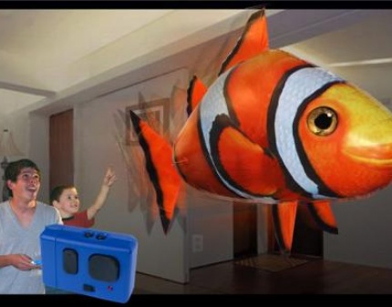 Преврати свою квартиру в аквариум! Радиоуправляемая рыбка со скидкой 67%!