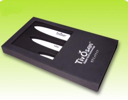 Подарочные наборы керамических ножей Tivosan со скидкой 50%! Прочные как алмаз, легкие как сталь!