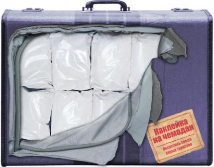 Скидка 55% на наклейки на чемодан в Интернет-магазине www.NANA4.RU! Твое чемоданное настроение!