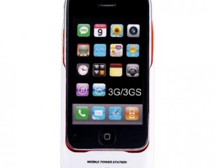 Чехол - зарядное устройство на солнечной батарее для iPhone 3G/4G iPod и др. уст! Скидка 60%!